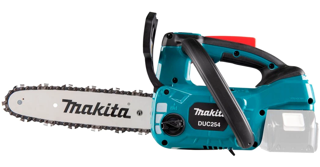 Makita Akku-Kettensäge DUC254Z, 25 cm Schwertlänge, 18V, 24 m/s, ohne Akku und Ladegerät