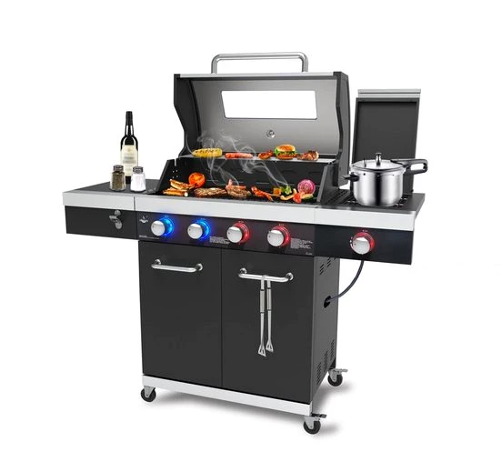 El Fuego Gasgrill Gasgrill "Kingsten" von El Fuego®, 4 + 1 Brenner, inkl. viel Zubehör El Fuego Gasgrill Gasgrill "Kingsten" von El Fuego®, 4 + 1 Brenner, inkl. viel Zubehör