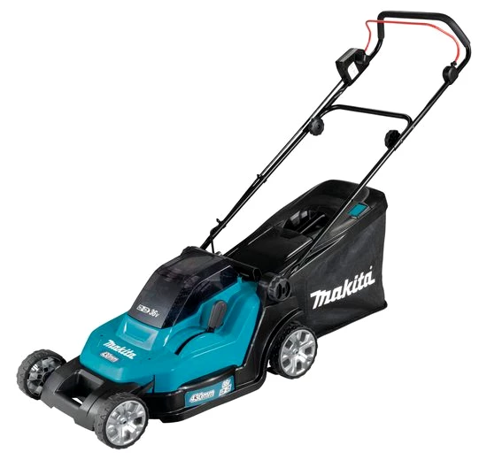 Makita Akkurasenmäher DLM432Z, 43 cm Schnittbreite, 2x18V LXT, ohne Akku und Ladegerät Makita Akkurasenmäher DLM432Z, 43 cm Schnittbreite, 2x18V LXT, ohne Akku und Ladegerät