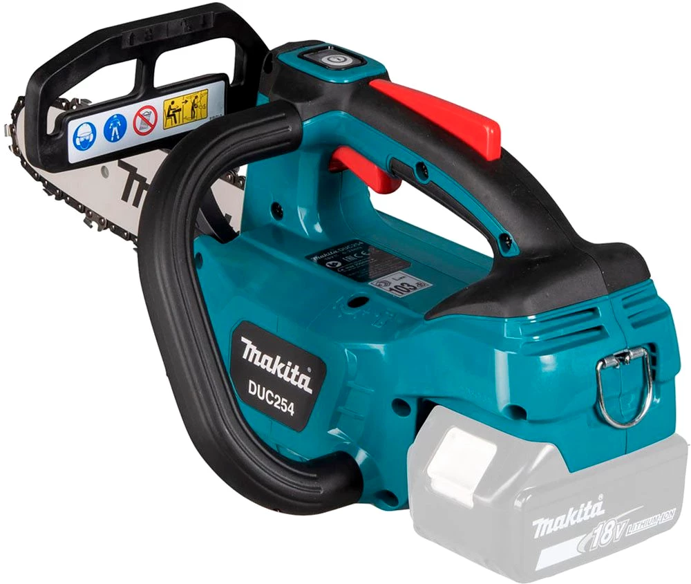 Makita Akku-Kettensäge DUC254Z, 25 cm Schwertlänge, 18V, 24 m/s, ohne Akku und Ladegerät