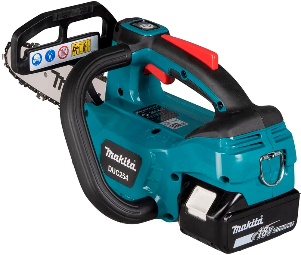 Makita Akku-Kettensäge DUC254Z, 25 cm Schwertlänge, 18V, 24 m/s, ohne Akku und Ladegerät