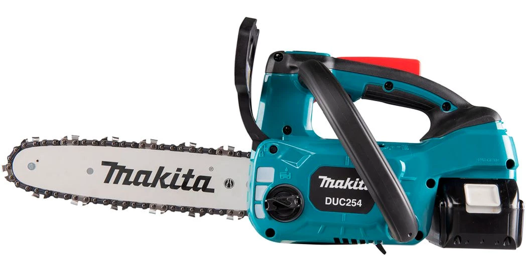 Makita Akku-Kettensäge DUC254Z, 25 cm Schwertlänge, 18V, 24 m/s, ohne Akku und Ladegerät